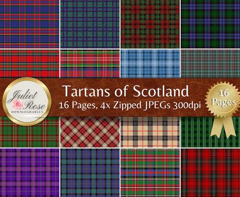 english tartans by family name.